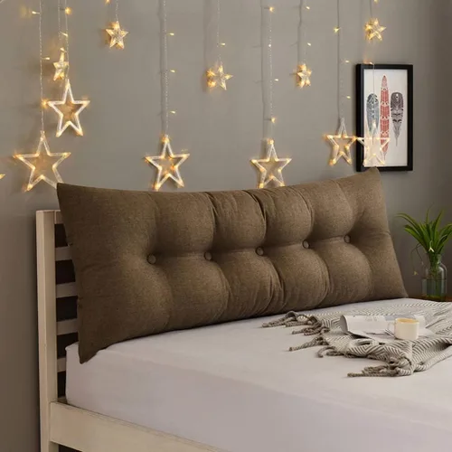 Vista 8 de Cojín triangular de cuña para sofá cama, cabecero, respaldo, soporte de posicionamiento, almohada cervical, almohada de lectura, almohadilla lumbar