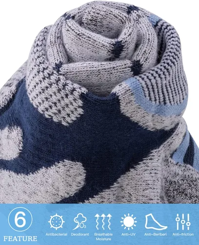 Vista 5 de Calcetines de esquí para mujeres y hombres, calcetines térmicos para esquí y snowboard, clima frío, calcetines de rendimiento de invierno, paquete