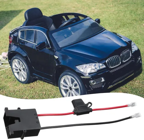 Vista 7 de Weewooday 2 piezas de conector de arnés de cables compatibles con ruedas de alimentación de batería Arnés de cableado de batería SLA de repuesto