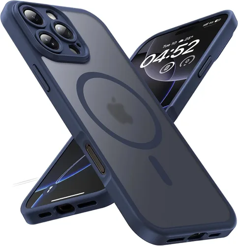 Vista 158 de TOCOL Funda magnética para iPhone 11, protección completa mejorada de la cámara, compatible con Magsafe, protección de grado militar, parachoques