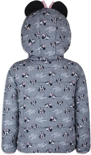 Vista 2 de Disney Minnie Mouse - Chaqueta con capucha para niña, con orejas y moño