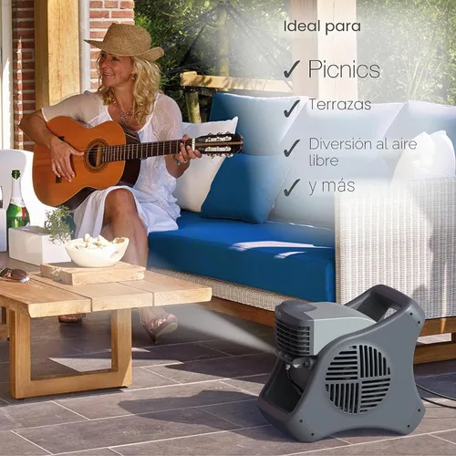 Vista 5 de Ventilador y vaporizador Lasko 7050 Misto al aire libre