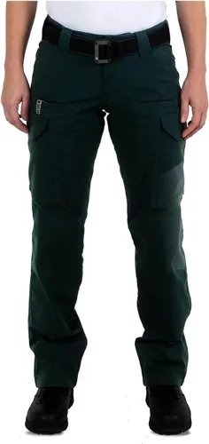 Vista 9 de First Tactical V2 - Pantalón táctico para mujer Tela micro Ripstop con escudo de teflón repelente a las manchas Negro
