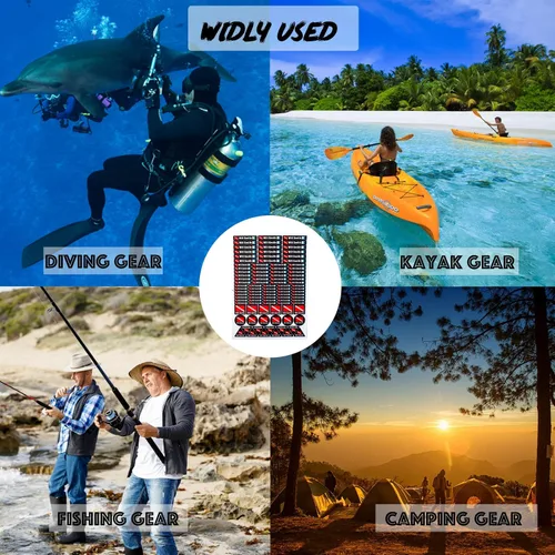 Vista 2 de 3M - Lámina adhesiva reflectante impermeable personalizada para equipo de buceo, deportes acuáticos, necesidad de accesorios de buceo