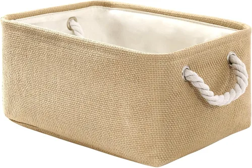Vista 87 de TheWarmHome Contenedores de almacenamiento para estantes, tamaño mediano, 3 unidades, 13.8 pulgadas de largo x 9.8 pulgadas de ancho x 6.7 pulgadas