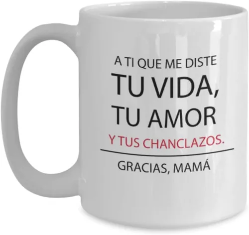 Vista 3 de Regalo para mamá Taza de café para mi madre Perfecto regalo para graduados, profesionales y estudiantes Vaso con afirmaciones positivas