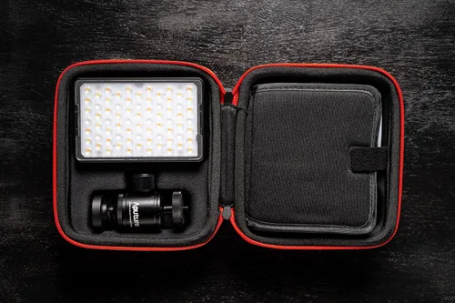 Vista 9 de Aputure MC PRO - Luz de video para cámara, panel de luz de cámara LED, 2,000-10,000k, función de absorción magnética, polvo y resistente al agua