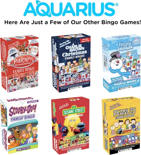 Vista 6 de AQUARIUS Juego de bingo familiar de elfos, divertido juego de fiesta familiar para niños, adolescentes y adultos, regalo entretenido de noche