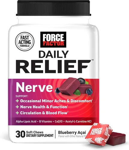 Vista 26 de Suplemento de calostro impresionante Force Factor, bayas y crema, 60 masticables suaves Bovine Colostrum with Biotin, Grass-Fed, Antibiotic-Free