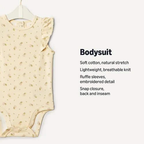 Vista 2 de Tienda Essentials x Sofia Grainge - Body bordado con volantes para bebé, 2