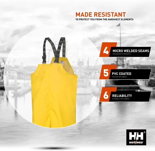 Vista 5 de Ropa de trabajo de Helly Hansen para hombre, mameluco para pescar y para la lluvia