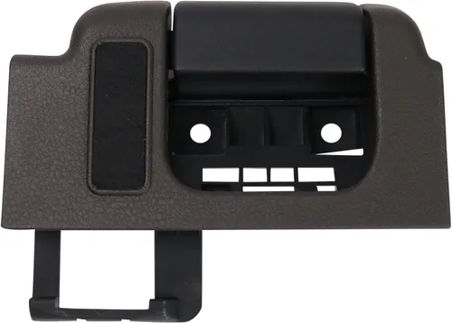 Vista 52 de TRQ Manija de puerta interior delantera izquierda cromada y negra para el lado del conductor compatible con Ford F-150 2012-2014