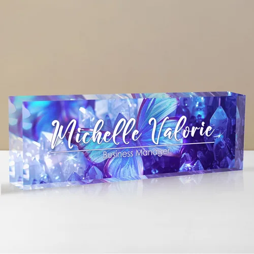 Vista 32 de Placa de nombre personalizada para escritorio, placa de nombre de escritorio personalizada, placa de nombre acrílica, accesorios de escritorio