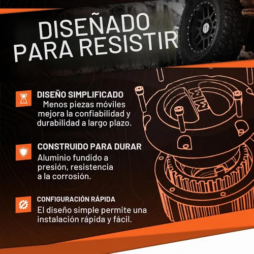 Vista 3 de Mile Marker 104 Equipo de bujes manual superior