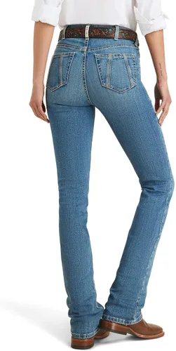 Vista 2 de ARIAT R.e.a.l. - Jeans de tiro alto Charlee para mujer, delaware