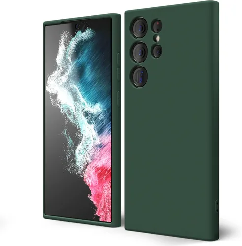 Vista 456 de oakxco Funda para teléfono Samsung Galaxy S8 de silicona líquida, delgada y fina de gel de goma suave TPU cubierta protectora simple llana
