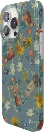 Vista 2 de Casely Funda para iPhone 14 Pro Flores de Van Gogh El 50 aniversario del Museo Van Gogh Compatible con MagSafe
