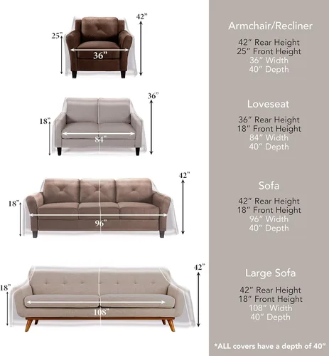 Vista 5 de Covers For The Home – Vinilos transparentes para cubrir los muebles