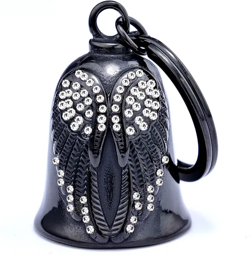 Vista 8 de Motorcycle Women Bells - Motorcycle Angel Bell for Men Women,Bell Biker Accessory,Guard Riding Safety