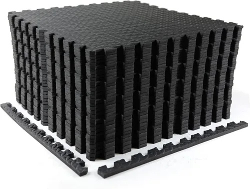 Vista 12 de CAP Puzzle Exercise Mats 1/2” Thick EVA Interlocking Foam Tiles for Home Gym Flooring Multiple Options
