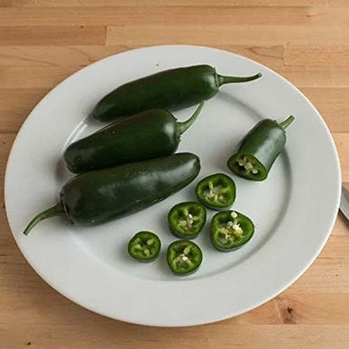 Vista 3 de El Jefe Hybrid - Semillas de pimiento Jalapeño picante - Muy Fruta (10 - Semillas)