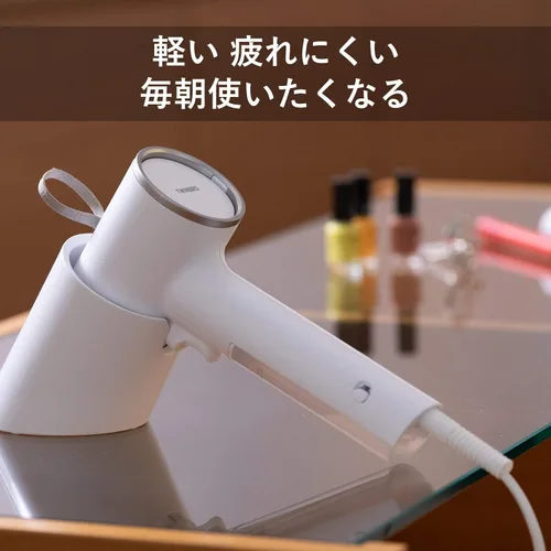 Vista 4 de TWINBIRD Handy Steamer SA-D096W (BLANCO)【Productos genuinos nacionales de Japón】【Se envía desde Japón】