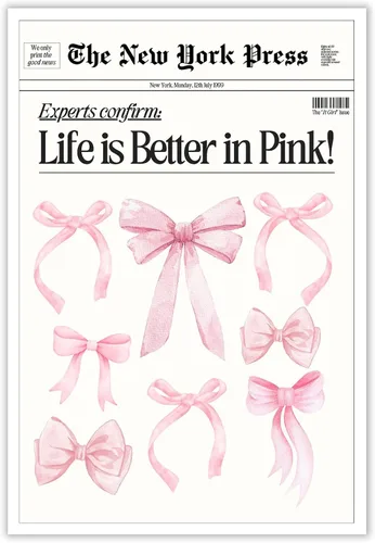 Vista 20 de Póster de pared de coqueta rosa de los años 70, diseño retro vintage de los años 70, póster estético de moda para habitación de adolescentes