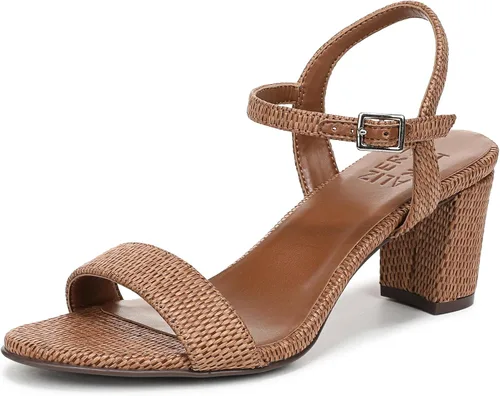 Vista 33 de Naturalizer Sandalias de tacón Bristol para mujer Patente de guepardo con estampado animal
