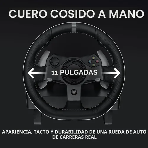 Vista 5 de Volante para juegos de carrera Logitech G920 (941–000121), Negro