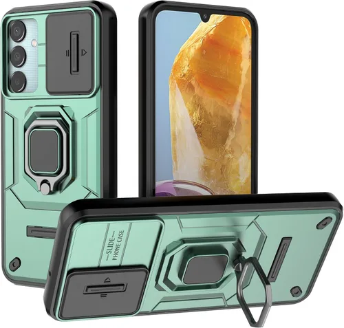 Vista 42 de Funda de teléfono móvil para Xiaomi Redmi A3/Xiaomi Poco C61 Soporte de coche Soporte Ventana corredera Cubierta protectora a prueba de golpes