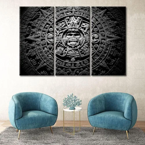 Vista 16 de TUMOVO Lienzo decorativo para pared, pósteres de escena de fantasía del universo Antara, planeta alienígena, ilustraciones de pared para paredes