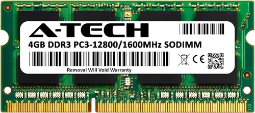 Vista 2 de A-Tech 4 GB de RAM para Apple MacBook Pro (mediados de 2012), iMac (finales de 2012, principios/finales de 2013, finales de 2014, mediados de 2015)