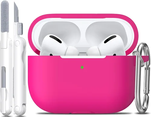 Vista 47 de R-fun for AirPods 2nd/1st Case Silicone Cover, Banana Violet Violeta plátano