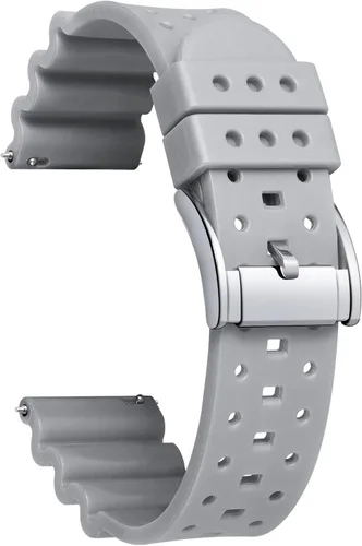 Vista 10 de BINLUN Correas de reloj de silicona de liberación rápida, ventiladas, flexible, correa de reloj de goma de repuesto de 0.787 in/0.866 in/0.945 in