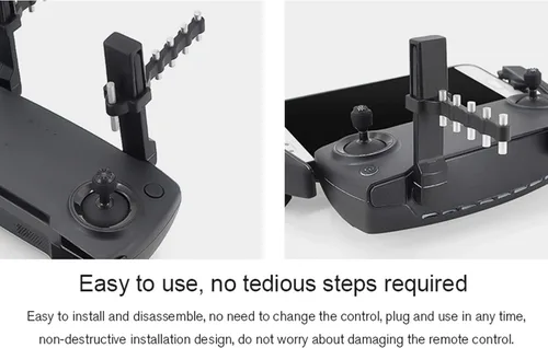 Vista 9 de Controlador remoto amplificador de señal amplificador de antena extensor para DJI Mavic 2 Mini Drone Accesorios