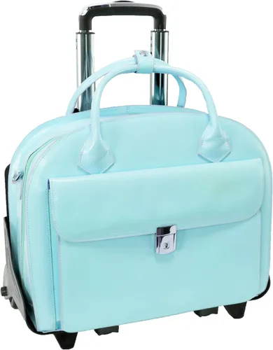 Vista 9 de McKlein W Series, Glen Ellyn, 15" cuero desmontable -ruedas señoras laptop/ordenador & Tablet Business Maletín de negocios/Bolsa de viaje de noche