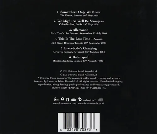 Vista 2 de Live Recordings 2004