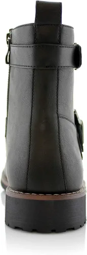 Vista 5 de Polar Fox Wyatt MPX608005 - Botas de motocicleta para hombre, estilo casual