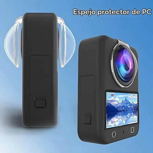 Vista 3 de Protector de lente para DJI Osmo 360, protector de lente de PC de alta transparencia, resistente a los arañazos y al polvo para lente de cámara