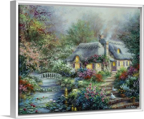 Vista 9 de CANVAS ON DEMAND Nicky Boehme - Lienzo decorativo para pared, diseño contemporáneo, decoración del hogar, paisaje, obra de arte natural, 14 x 11