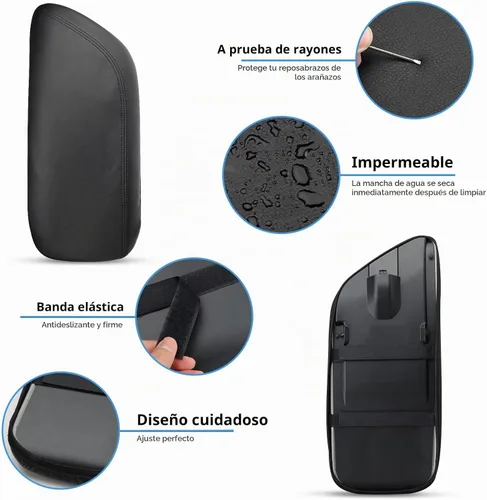 Vista 4 de INTGET Funda para Reposabrazos de Consola Central de Coche para Toyota Camry Accesorios 2018-2024 2019 2020 2021 2022 2023 Interior Protector