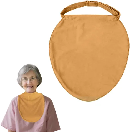 Vista 9 de Cubierta de traqueotomía, protector de estoma de cuello suave para pacientes con traqueotomía, transpirable y lavable, protección contra el polvo