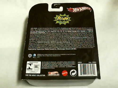 Vista 2 de Hot Wheels 2012 Retro Entertainment Batman Classic TV Series Batmobile X8906