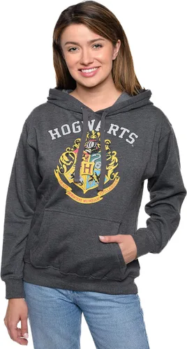 Vista 4 de Harry Potter Sudadera con capucha para mujer Hogwarts Crest