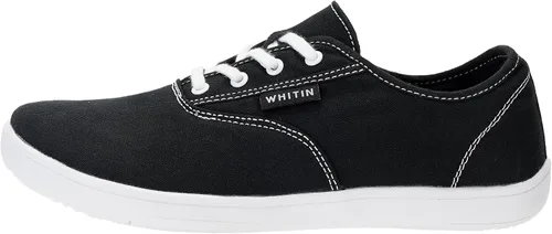 Vista 3 de WHITIN Zapatillas de lona anchas para hombre Suela Zero Drop Calzado minimalista