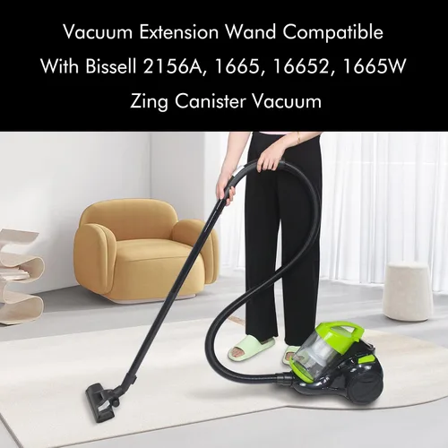 Vista 2 de Manguera de repuesto para aspiradora Bissell Zing, compatible con modelos 2156A, 1665, 16652, 1665W, 21562 (paquete de 2)