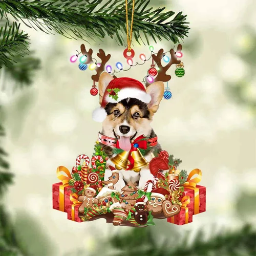 Vista 83 de Nazenti Adorno de Navidad personalizado de reno de Alaskan Malamute – Adorno de perro personalizado para amantes de las mascotas, acrílico plano
