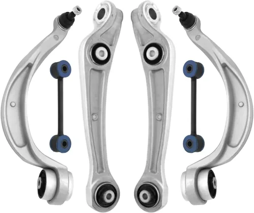 Vista 64 de Detroit Axle - Kit de brazos de control delantero para Chevy Silverado 1500 GMC Sierra 1500 GMC Sierra 1500 Avalanche Yukon Tahoe Escalade ESV EXT