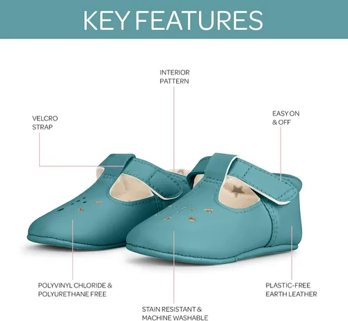 Vista 3 de JuJuBe Eco Steps Mary Jane - Zapatos de piel vegana