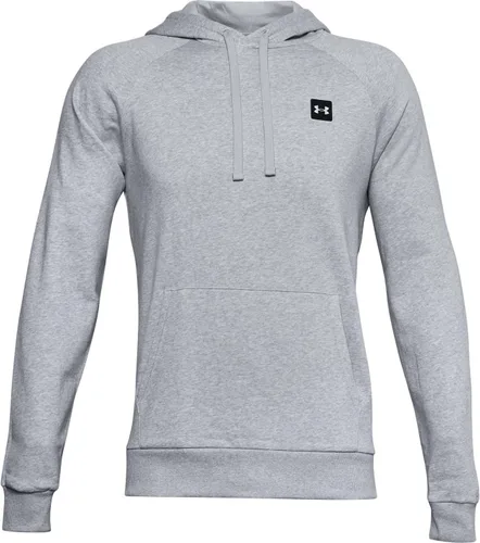 Vista 2 de Under Armour - Sudadera de forro polar con capucha para hombre, con logotipo, Rival Fleece Sportstyle